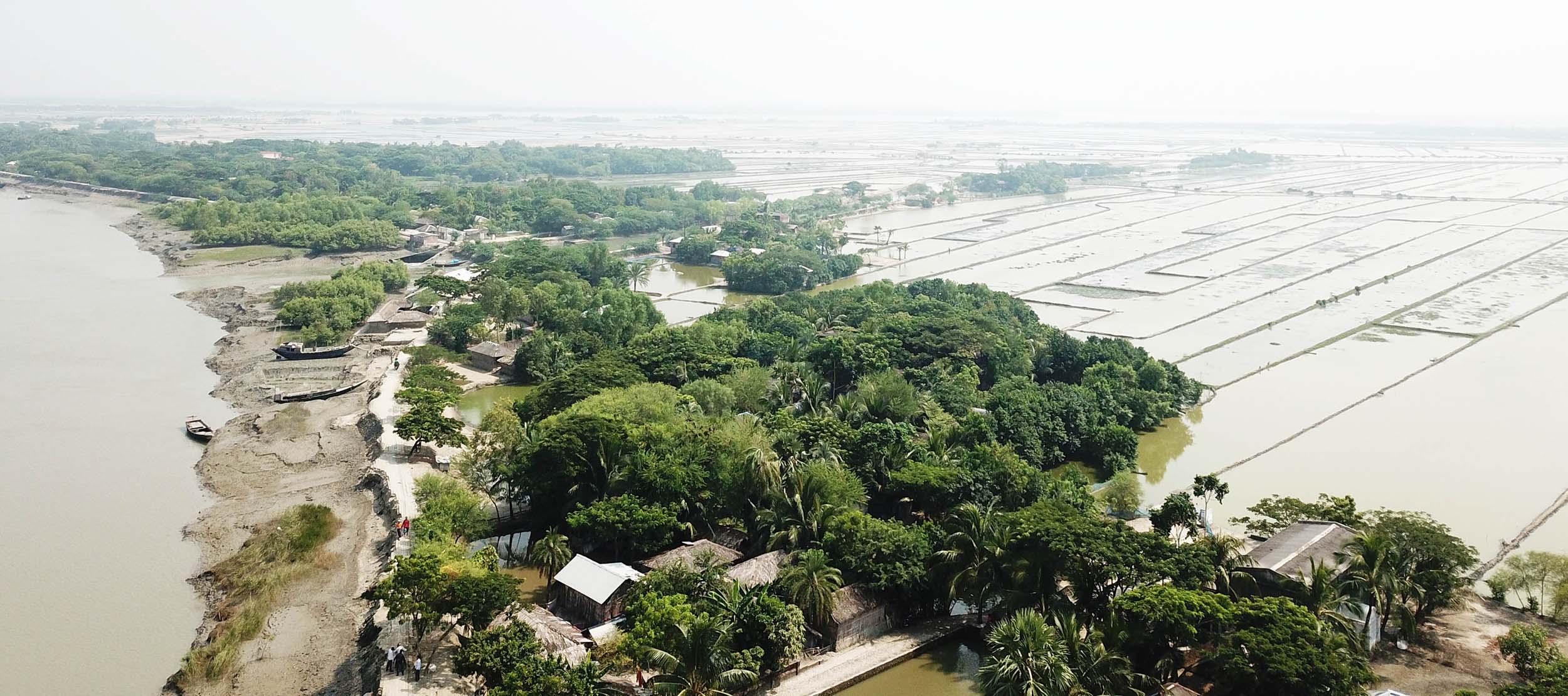 Inondation au Bangladesh ©Jamal Uddin Khan (LIENSs, La Rochelle)