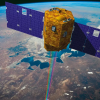 Vue dâartiste du satellite Ven”s © CNES