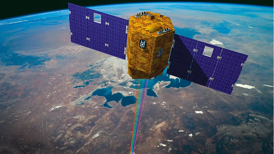 Vue d’artiste du satellite Venµs © CNES