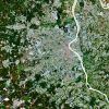 Vue satellite Sentinel-2 de Bordeaux Métropole