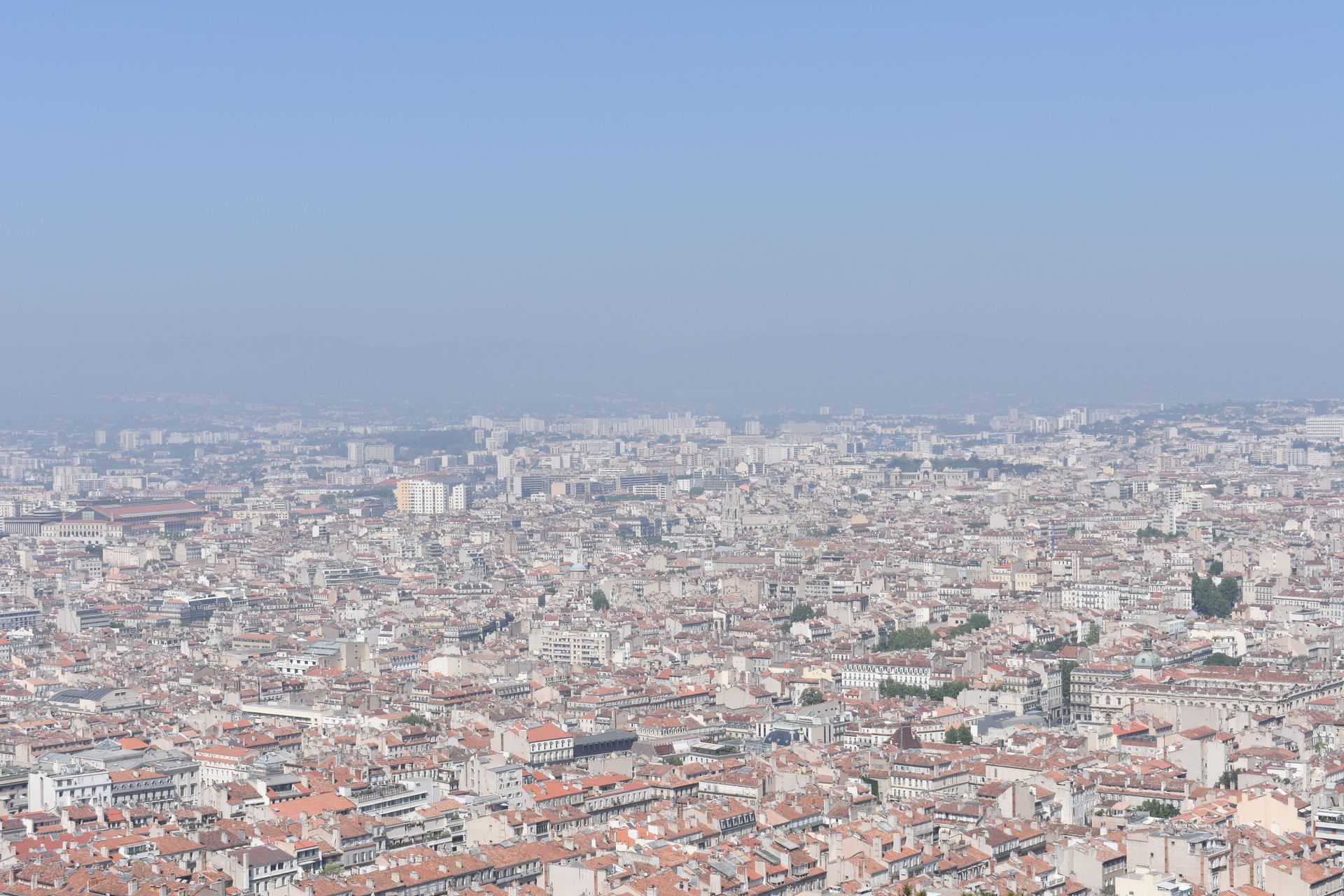 Pollution atmosphérique sur Marseille